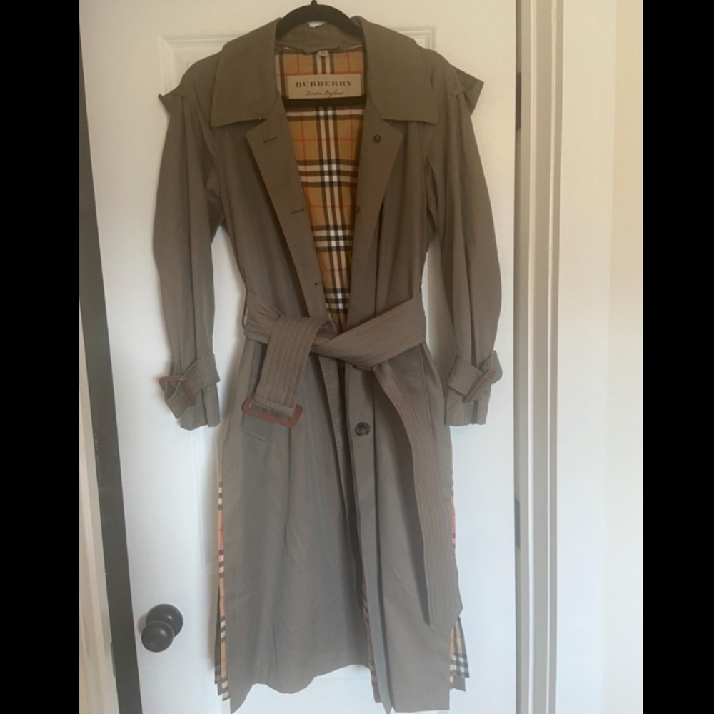 Burberry trench coat